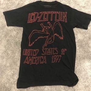 led zeppelin graphic tee